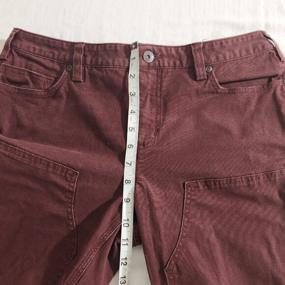 Duluth Trading Women's Size 12x29 Red Clay Fire Hose Zip Carpenter Pants Outdoor - Picture 13 of 15